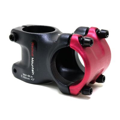 Te de Manubrio MTB 40mm Rojo Radical Mountain