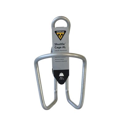 Imagen 2 del producto Porta Caramagiola Topeak Shuttle Cage Aluminio Plata