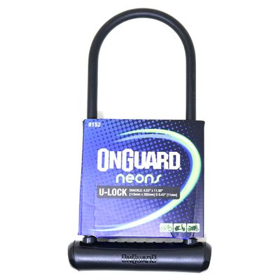 Imagen 2 del producto Candado OnGuard Llave U-Lock NS LS 115X292mm