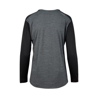 Imagen 2 del producto Jersey IXS Manga Larga Mujer Flow X Grafito Negro L