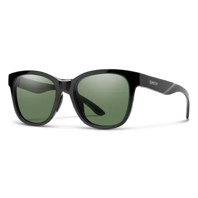 Lente Caper Matte Polarized Black/Green Smith