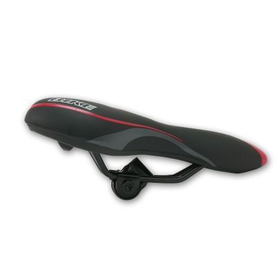 Imagen 2 del producto Asiento Radical Mountain MTB 2502 Negro Rojo