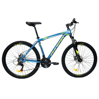 Bicicleta Phoenix MTB Aro 27.5"" 21 Velocidades Freno Disco Azul