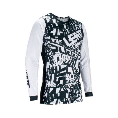 Imagen 2 del producto Kit Leatt Moto 3.5 Jersey Con Pantalón Blanco