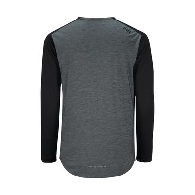 Imagen 2 del producto Jersey IXS Manga Larga Flow X Grafito Negro
