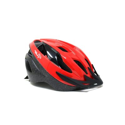 Imagen 2 del producto Casco Radical Mountain MTB NT Con Luz Rojo Negro M 56-57cm