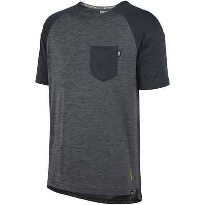 Jersey IXS Manga Corta Infantil JR Flow X Grafito Negro KM