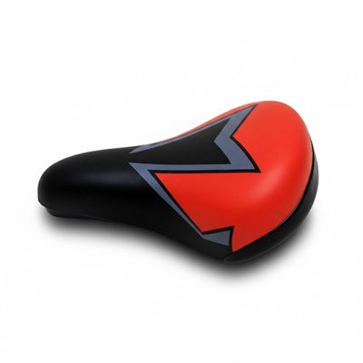 Imagen 2 del producto Asiento Radical Mountain MTB Infantil N913 Negro Rojo