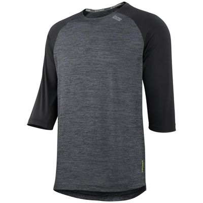 Jersey IXS Manga 3/4 Carve X Negro XS 48EU