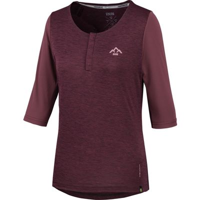 Polera IXS Mujer Carve X Henley Raisin M