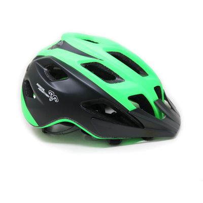 Imagen 2 del producto Casco Radical Mountain Enduro Gravity Verde Negro L 55-61cm