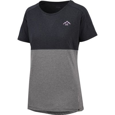 Polera IXS Mujer Flow Tech Mountain Negro Grafito XS