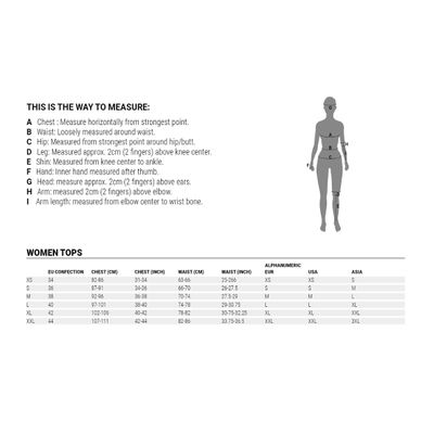 Imagen 2 del producto Polera IXS Mujer Flow Tech Mountain Negro Grafito XS