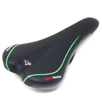 Imagen 2 del producto Asiento MTB Negro/Verde Radical Mountain