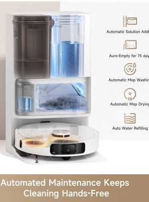 Imagen 2 del producto Dreame Aspiradora y trapeadora robot L10s Ultra Gen 2, succión de 10,000 Pa Reacondicionado