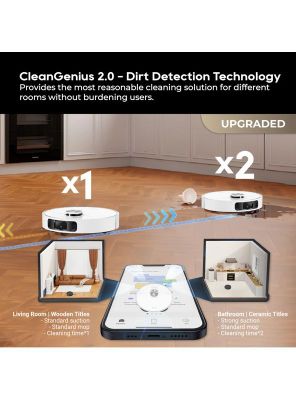 Imagen 2 del producto Dreame Aspiradora y trapeadora robot L10s Ultra Gen 2, succión de 10,000 Pa