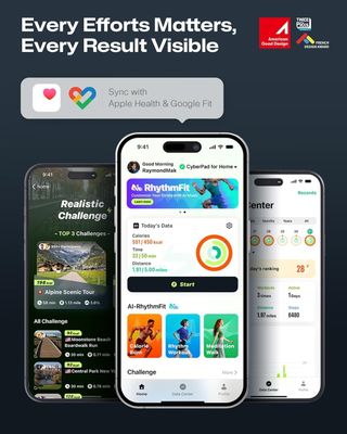 Imagen 2 del producto UREVO CyberPad for home Almohadilla inteligente para caminar con 14 de inclinacion