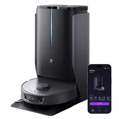 3i P10 Ultra Robot Aspiradora y Trapeador Combo, 18000pa Succion