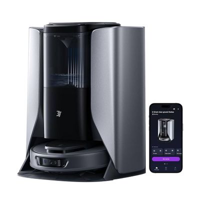 3i S10 Ultra Robot Aspirador y trapeador con sistema WaterRecycl, succión de 13000 Pa