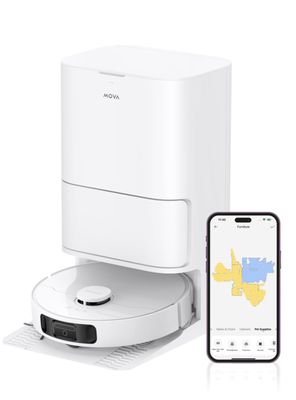 Imagen 2 del producto Dreame Mova E30 Ultra Robot Aspirador y Fregasuelos, 7000Pa, Elevación de Fregona de 10,5mm Open Box