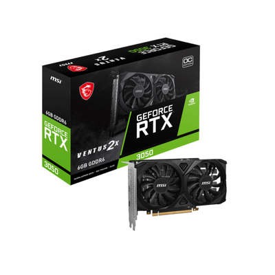 Tarjeta de Video Gráfica MSI RTX 3050 VENTUS 2X 6G OC, 96bit