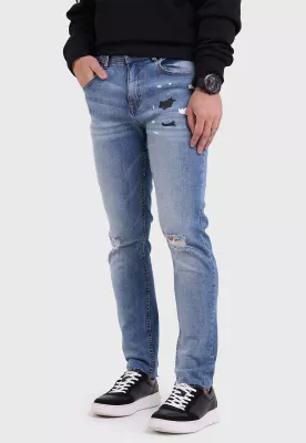 Jeans Slim Fit Hombre Soviet