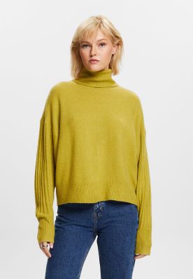 Sweater De Cuello Alto Mujer Esprit 093CC1I305