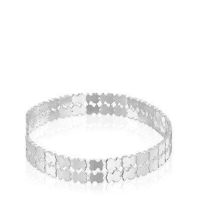 Imagen 2 del producto Pulsera esclava pequeña de plata TOUS Sweet 40s