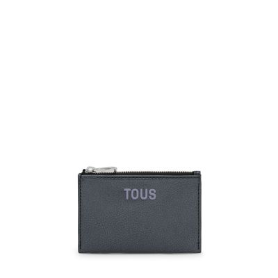 Monedero tarjetero negro New Dorp