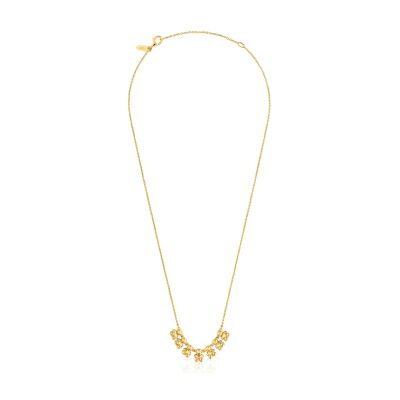 Imagen 2 del producto Collar corto con baño de oro 18 kt sobre plata Bold Bear