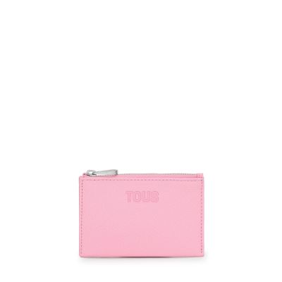 Monedero tarjetero rosa New Dorp
