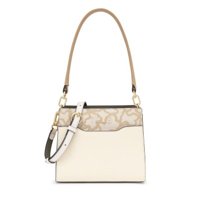 Shopper pequeño marfil Kaos Icon