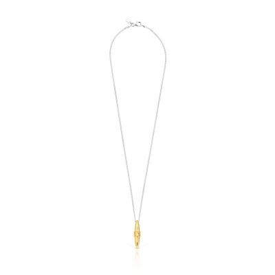 Imagen 2 del producto Collar de plata y plata vermeil Lure Tous