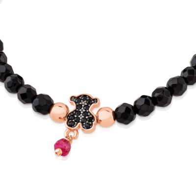 Imagen 2 del producto Pulsera Motif de Plata Vermeil rosa Tous