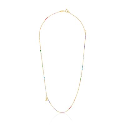 Imagen 2 del producto Collar de plata vermeil y esmalte Bold Bear Tous