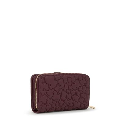 Imagen 2 del producto Billetera burdeos Bridge Puffy bear