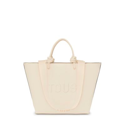Capazo mediano beige TOUS La Rue New