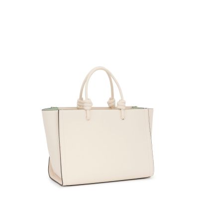 Imagen 2 del producto Shopper mediano Amaya beige TOUS La Rue New