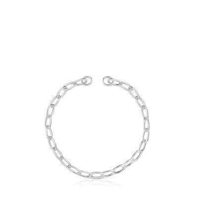 Imagen 2 del producto Pulsera cadena de plata Hold Oval
