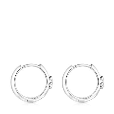 Imagen 2 del producto Aros oso de plata Basics