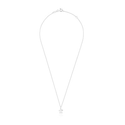 Imagen 2 del producto Collar corto estrella de plata TOUS Motivos