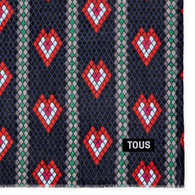 Imagen 2 del producto Foulard de modal negro TOUS Lamba