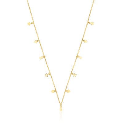 Collar Cool Joy de plata vermeil Dorado Tous