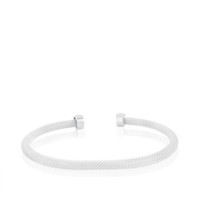 Imagen 2 del producto Pulsera de plata motivo oso Icon Mesh