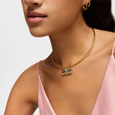 Imagen 2 del producto Colgante oso en plata con oro 18 kt y zafiro azul LGG