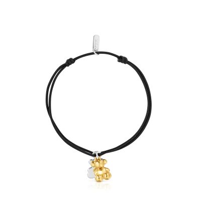 Imagen 2 del producto Pulsera bicolor de nylon con doble oso Bold Bear