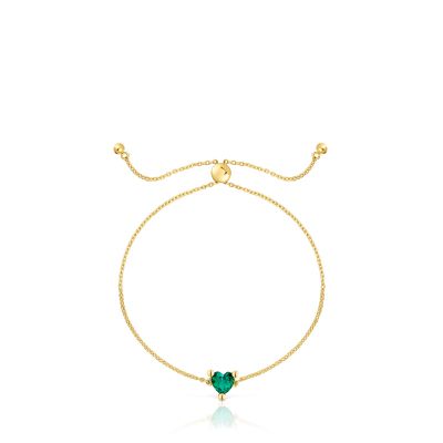 Imagen 2 del producto Pulsera Garden Of Love con esmeralda LGG y oro 18 kt