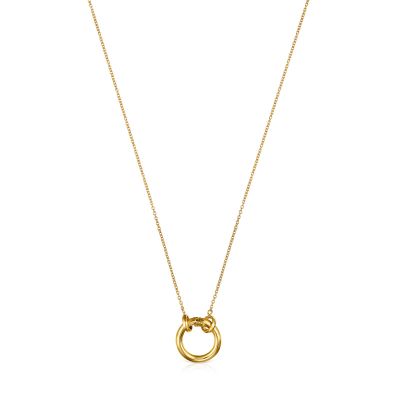 Collar pequeño Hold de Plata Vermeil Tous