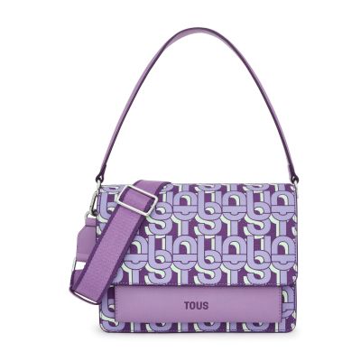Bandolera mediana Audree malva TOUS MANIFESTO