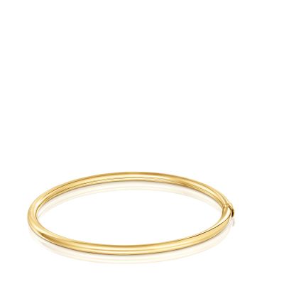 Imagen 2 del producto Pulsera esclava con baño de oro de 18 kt sobre plata Hold